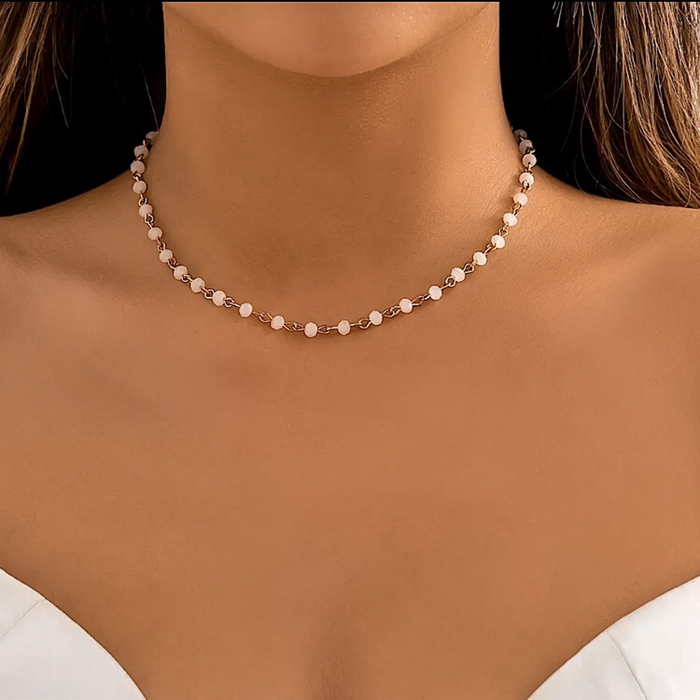 ⚜️𝟯𝟬%𝗢𝗙𝗙 𝗯𝘂𝗻𝗱𝗹𝗲𝘀 𝟯+⚜️ NEW Pearl Delicate String Choker - Picture 9 of 13